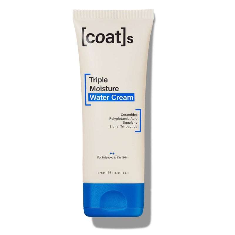 COATS Triple Moisture Water Cream â€“ Lightweight, Oil-Free Face Moisturizer â€“ Protects the Skin Barrier for Long-Lasting Hydration â€“ Dermatologically Approved, Designed for Teens + Young Skin â€“ 2.5 oz - Image 1