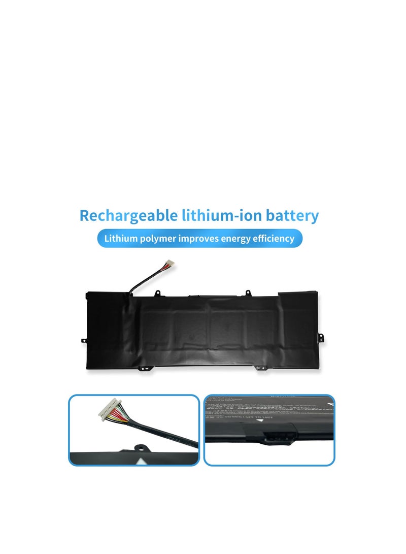 Terabyte YB06XL HSTNN-DB8H 928427-271 YBO6XL YB06084XL TPN-Q200 926372-855 Replacement Laptop Battery for HP Spectre X360 15-CH 15-CH002TX 15-CH01 3TX 201 8 Series (11.55V 84.08Wh) - Image 3