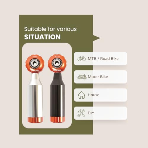 UNICHE Stepless Bike Tool Kit with Finger Ratchet, 12 in 1 Multitool Repair Kit For Road & MTB, Portable and Compact Maintenance Tool For Bike, Motorcycle, Home, and DIY (Black) - Image 4