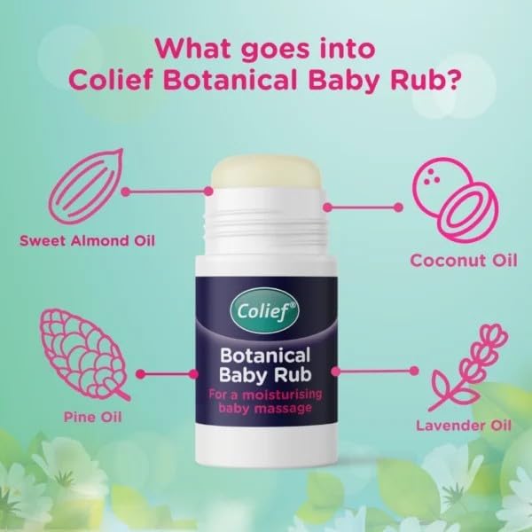 Colief Botanical Baby Rub Decongestant Solution for Easy Breathing Infants 3 Months Lavender and Pine - Image 5