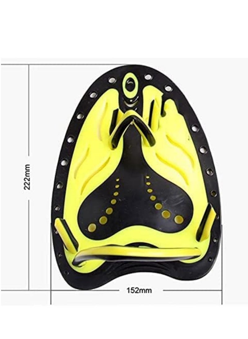 Cuken 1-Pair Adult Adjustable Silicone Hand Webbed Diving Gloves Fin Flipper Learn Train Gear Professional Swimming Paddle Frog Finger - Image 3