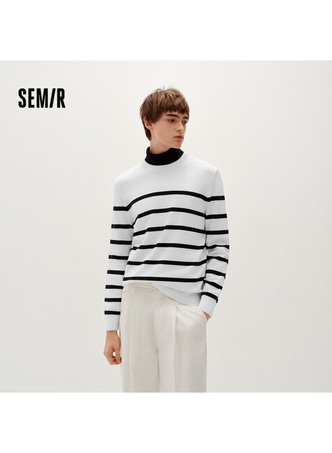 Semir Men's Thermal Anti-static Knit Sweater Winter Base Layer 101725107101 - Image 1