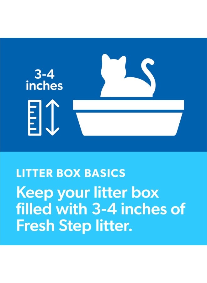 Fresh Step Odor Shield Scented Litter With The Power Of Febreze Clumping Cat Litter 6.35 Kg - Image 4