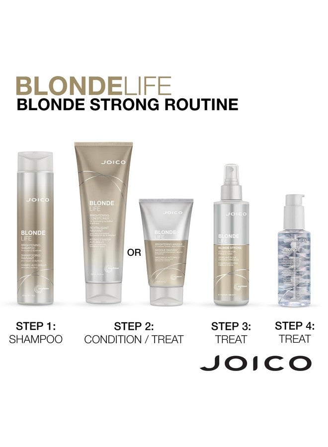 جويكو بلسم جويكو بلوند لايف بلوند سترونج لفك تشابك الشعر | للشعر الأشقر الهش | يمنع تقصف الأطراف وتكسرها | حماية من الرطوبة تدوم 72 ساعة | 6.7 أونصة سائلة - Image 5