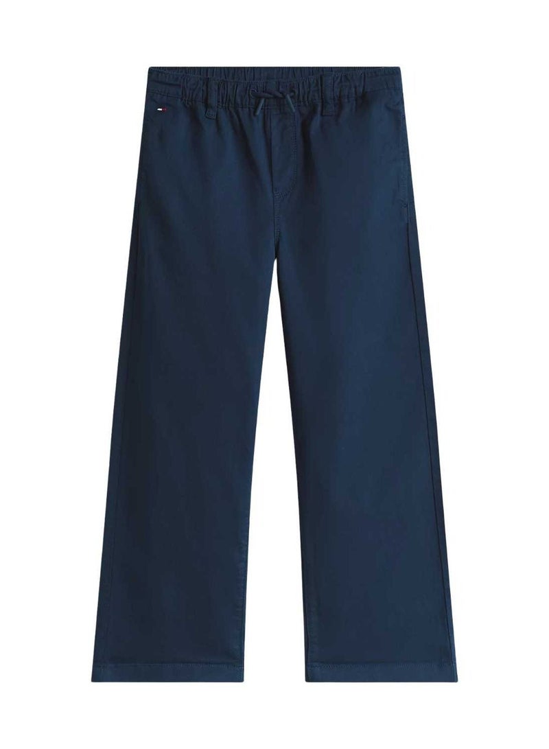 تومي هيلفيغر بنطال مطرز واسع الساقين - Image 5