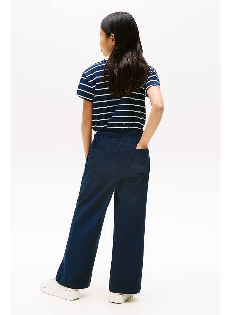 تومي هيلفيغر بنطال مطرز واسع الساقين - Image 4