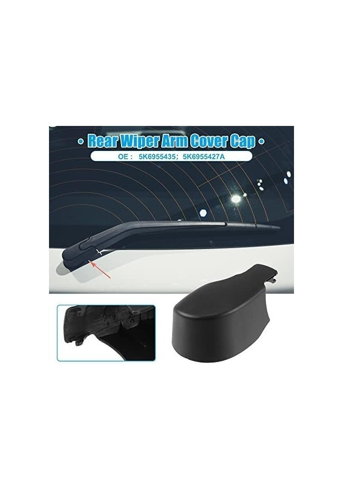 Vuzmode Rear Windshield Wiper Arm Nut Cover Cap for VW Golf - Image 2