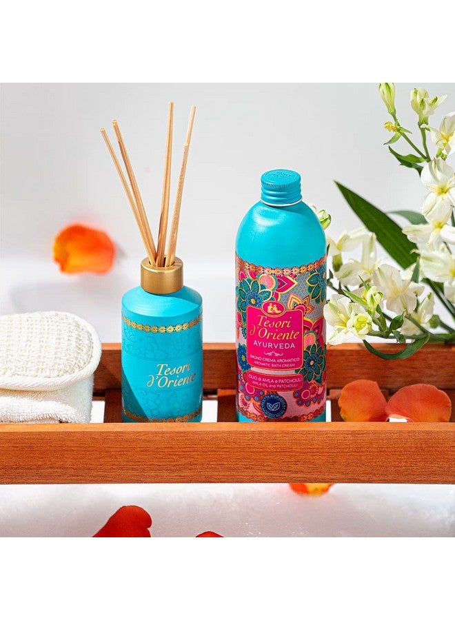 تيسوري دي أورينتي فقاعات الاستحمام من تيسوري دي أورينتي للنساء، فقاعات الاستحمام الرغوية للنساء، غسول الجسم الفاخر للاسترخاء للنساء والعناية بالبشرة، 500 مل، 16.91 أونصة سائلة [استيراد إيطالي] (الأيورفيدا) - Image 4