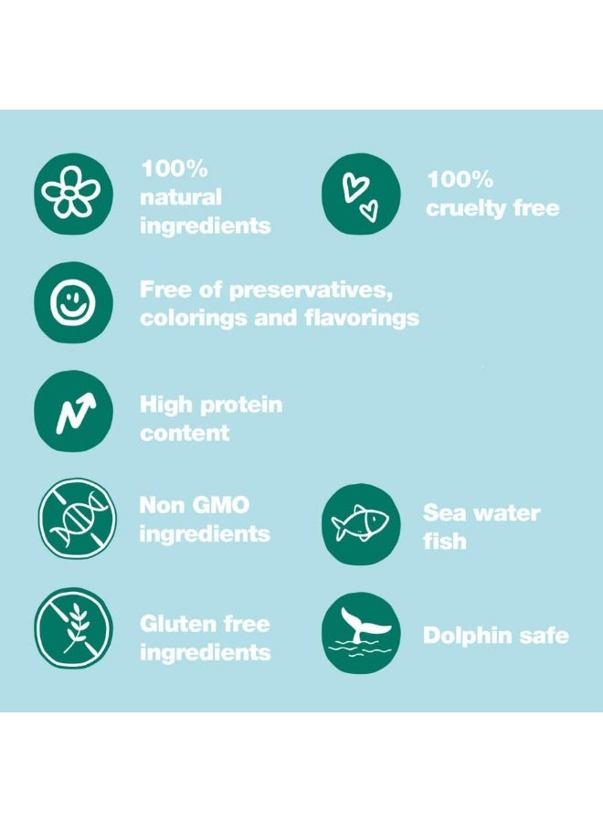 Natural Code ST05 Canned Tuna & Sea Bass for Cats - 85g - Image 4