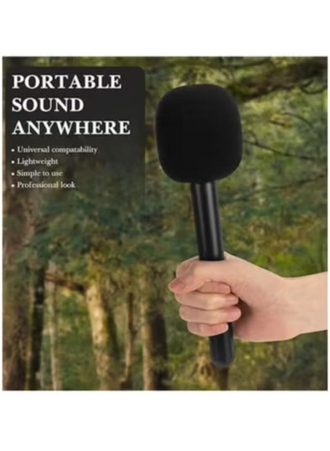 candc نظام ميكروفون لافاليير لاسلكي 3 في 1 للمقابلات - ميكروفونات مزدوجة لاسلكية مع تقنية إلغاء الضوضاء المتقدمة - يتضمن 2 مرسل و 1 مستقبل مع عمر بطارية 8 ساعات - متوافق مع الهواتف الذكية والكاميرات وأجهزة الكمبيوتر المحمولة - مثالي للتدوين، يوتيوب، تيك توك، البودكاست، البث المباشر، والمقابلات المهنية - Image 3