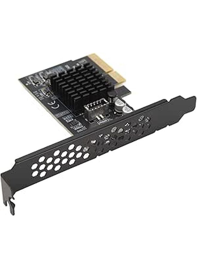 ASM3242 بطاقة توسعة USB 3.2 Gen 2 PCIe بسرعة 20 جيجابت في الثانية مع منافذ Type C و Type A - Image 1