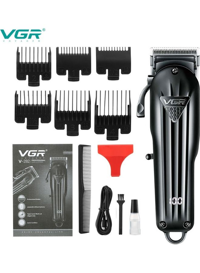 VGR Cordless Professional Hair And Beard Trimmer Black - Image 1