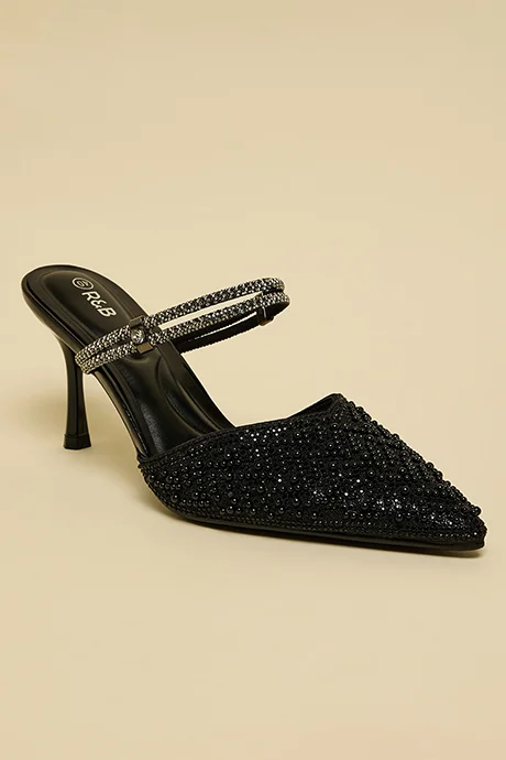 أر أند بي Embellished Heeled Pumps