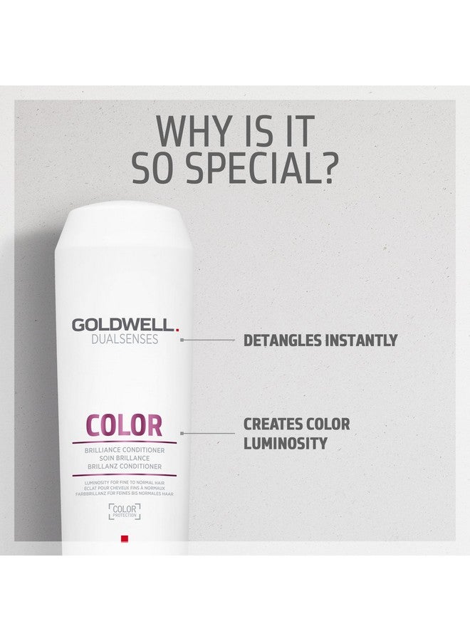 Goldwell Dualsenses Color Brilliance Conditioner, 10.1 Fl Oz (Pack of 1) - Image 3