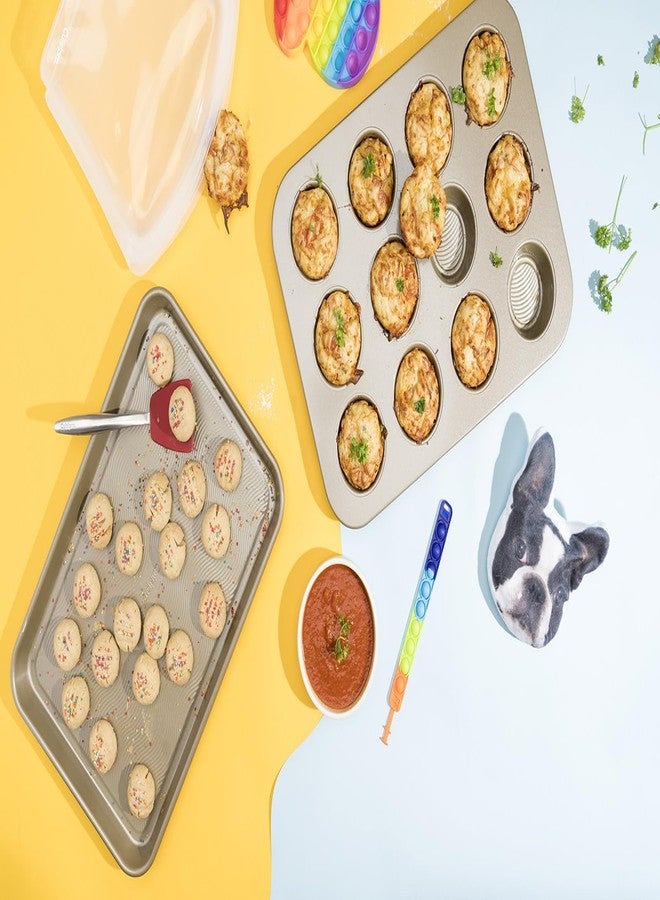 Cuisipro Piccolo 8" Silicone Turner, Red - Image 3