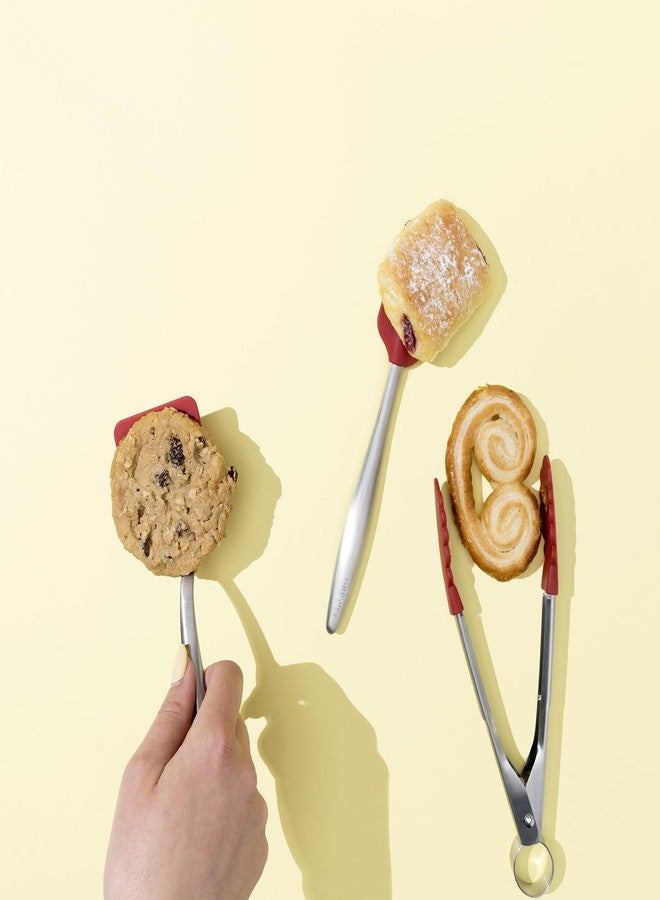 Cuisipro Piccolo 8" Silicone Turner, Red - Image 4