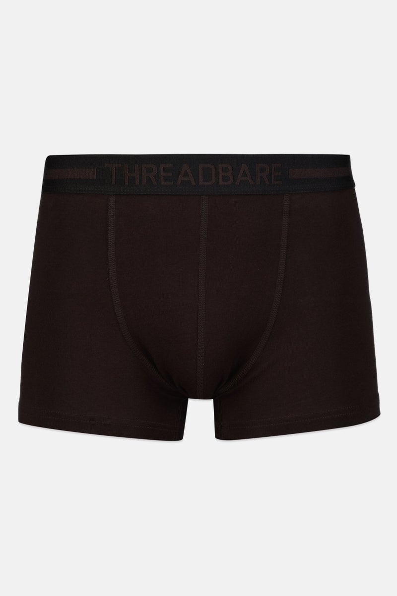 Threadbare Men 3 Pieces Brand Logo Boxers, Multicolor - Image 5