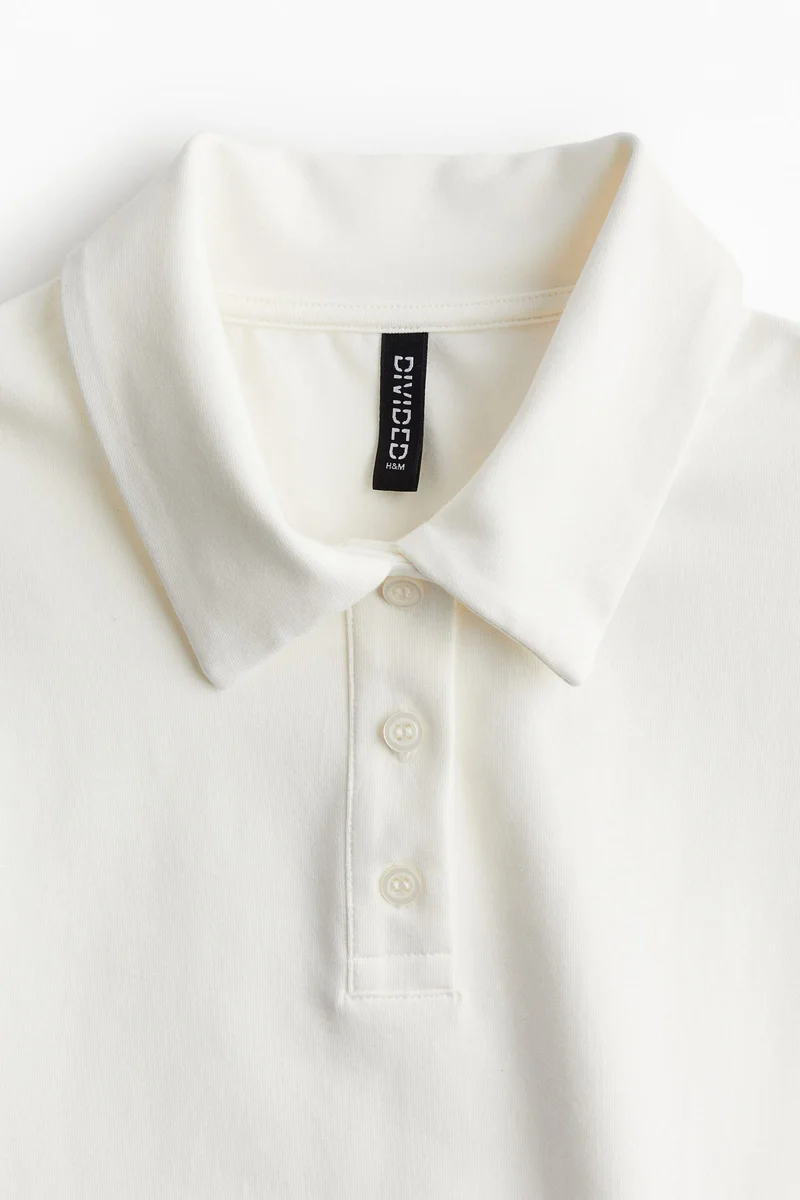 H&M Shoulder-pad polo dress