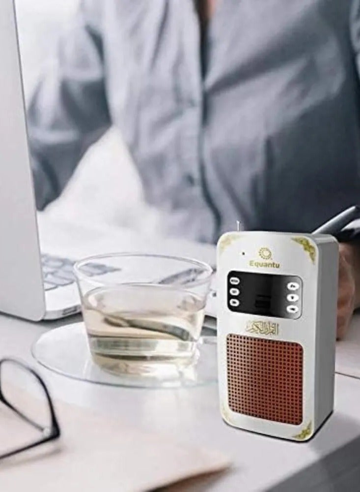 Equantu Holy Wall Speaker Bluetooth Al- Quran Light Speaker SQ669 - Image 4
