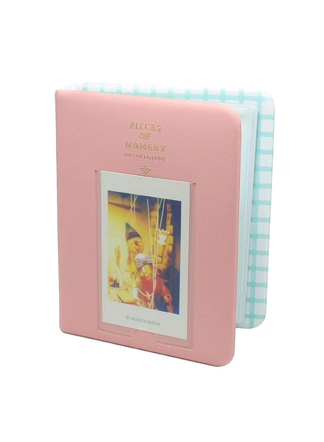 64 جيبًا من أفلام Instax Mini 9 8 7S 70 25 50S 90 بطاقة اسم قطع من اللحظات كتاب صور ألبوم هدايا الحفلات