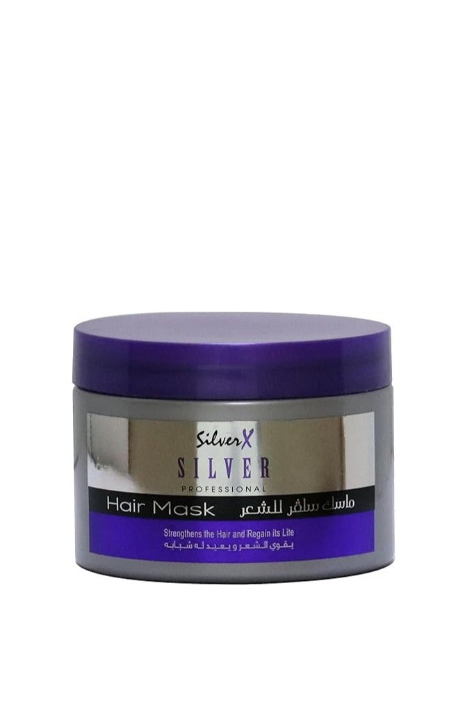 Silver X Silver Purple Hair Mask 300ml - Image 1