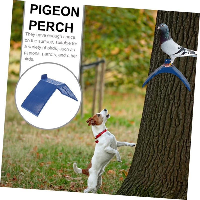 10Pcs Lightweight Bird Perch Frame Elevated Roosting Stand for Pigeons - Image 5