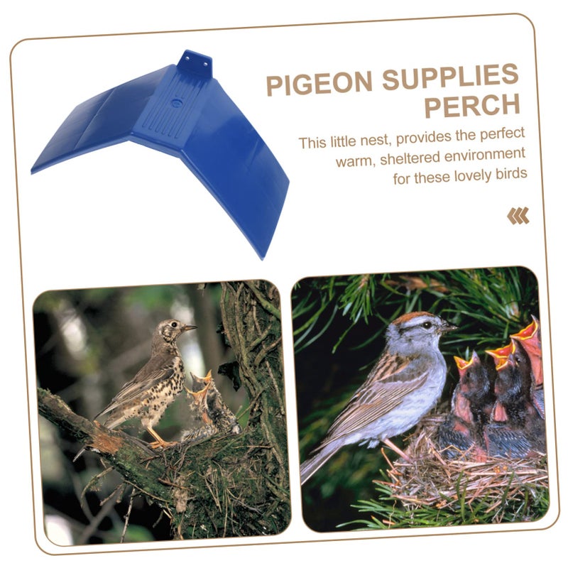 10Pcs Lightweight Bird Perch Frame Elevated Roosting Stand for Pigeons - Image 4