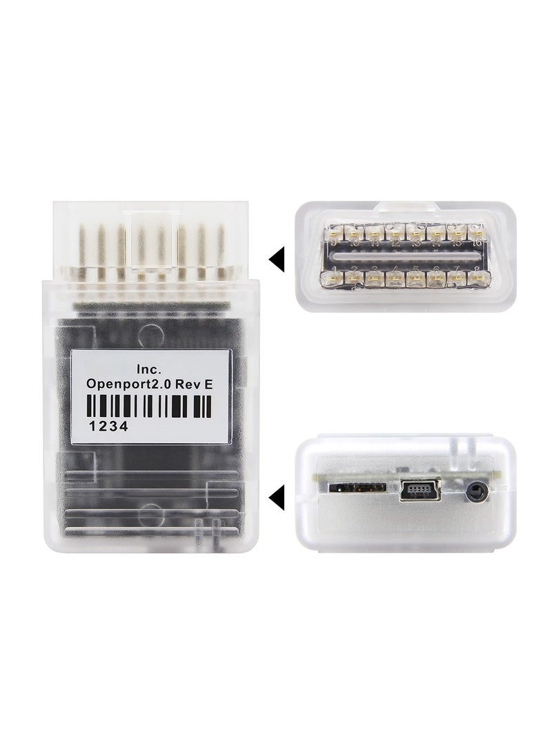 Loquat Full Chip Openport 2.0 ECU FLASH open port 2 0 Auto Chip Tuning OBD 2 OBD2 Car Diagnostic Tool For Mercedes-Benz J2534 Scanner - Image 5