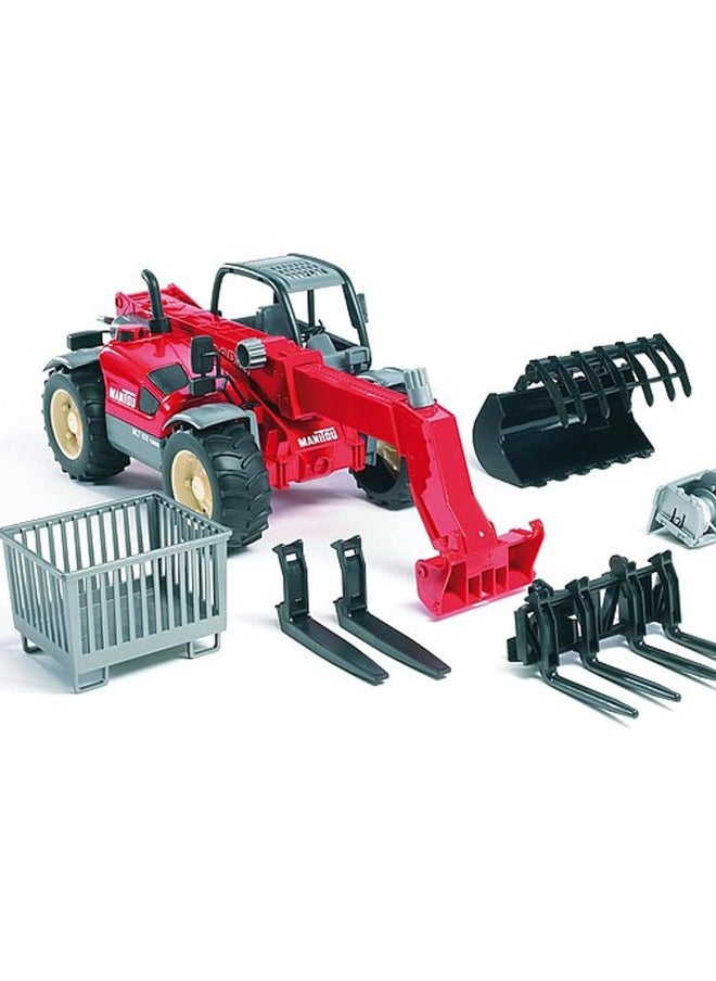Bruder Bruder Manitou Telescopic Loader MLT Truck (1:16, Red)  - Image 3