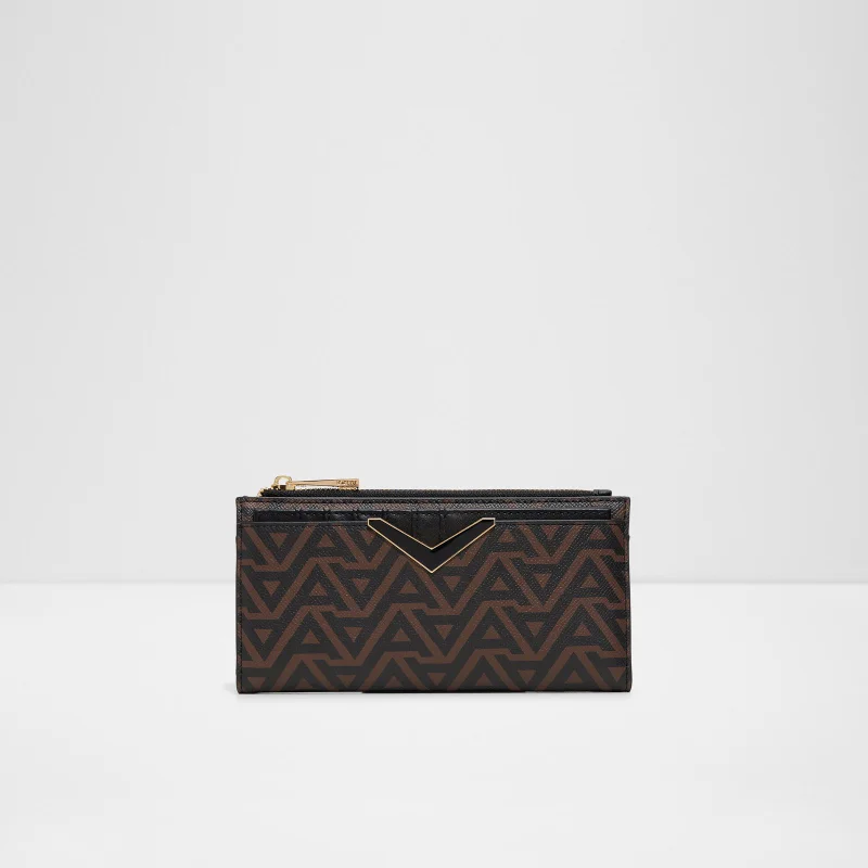 الدو THEODOSIA Monogram Patterned Wallet