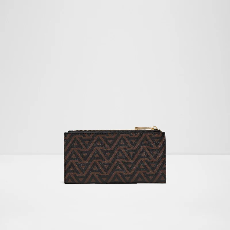 Aldo  THEODOSIA Monogram Patterned Wallet for Women | Best Price UAE
