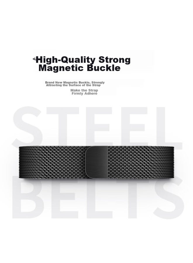 BHO Suitable For Xiaomi Band 9 Smart Fitness Bracelet, Wristband For Xiaomi Band 8, Metal Milanese Watch Strap, Accessories For Xiaomi Band 8 Nfc Version - Image 4