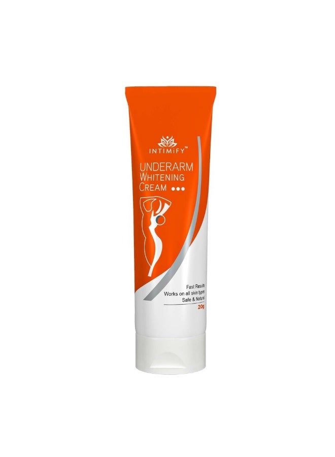 INTIMIFY Underarm Whitening Cream for Women, Armpit Whitening Cream Natural with Kojic Acid & Vitamin B3 20g - Image 3