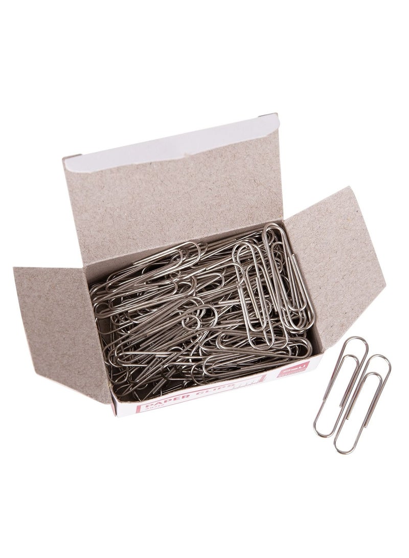 Deli 4-Pack Paper Clip Set Silver - Image 3