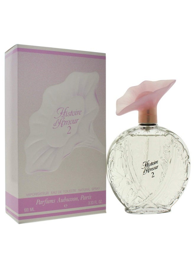 Aubusson - Aubusson Histoire D'Amour 2 by Aubusson for Women - 3.4 Ounce EDT Spray - Image 1