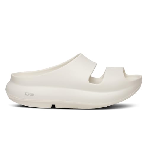 OOFOS OOyea Recovery Shoe, Chalk - Women’s Size 10 - Image 5