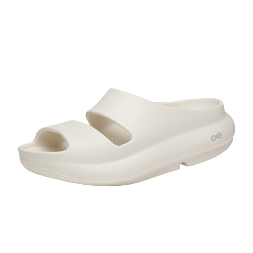 OOFOS OOyea Recovery Shoe, Chalk - Women’s Size 10 - Image 1