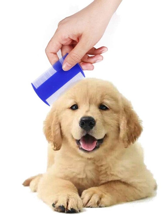 CDOFFICE 10 PCS Dog Flea Combs Double sided Pet Flea Lice Combs Cat Grooming Fine Tooth Hair Combs - Image 5