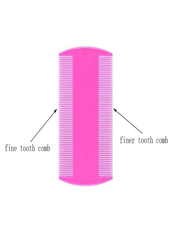 CDOFFICE 10 PCS Dog Flea Combs Double sided Pet Flea Lice Combs Cat Grooming Fine Tooth Hair Combs - Image 4