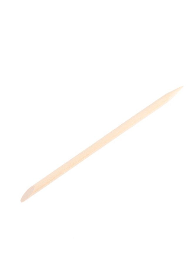 DMtse Yesker 100 Pcs Nail Art Orange Wood Stick Sticks Cuticle Pusher Remover Manicure Pedicure Tool - Image 2