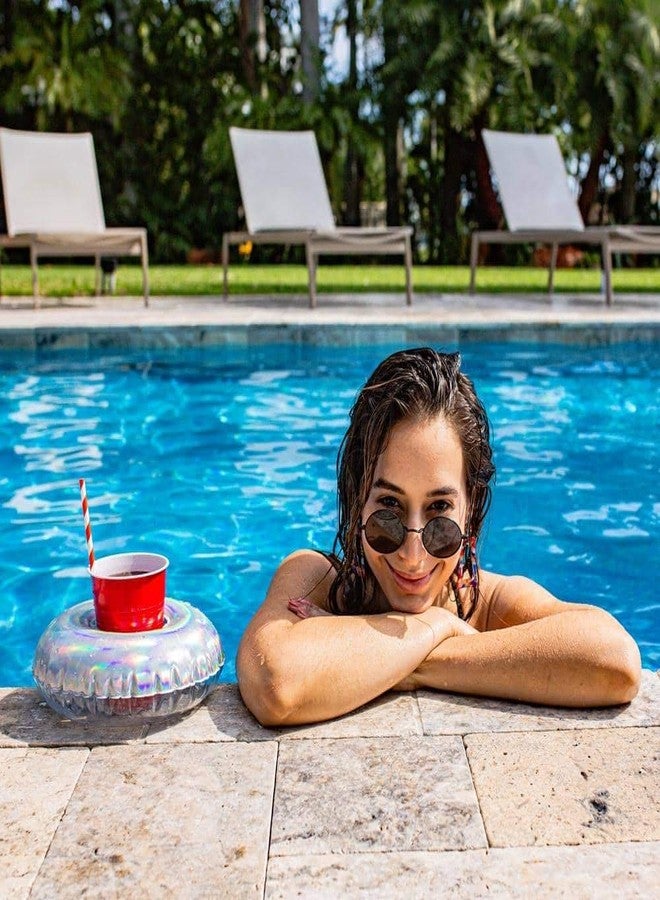 Poolcandy طوف مشروبات بولكاندي المتلألئ، مجموعة من 2، هولوجرافيك - Image 4