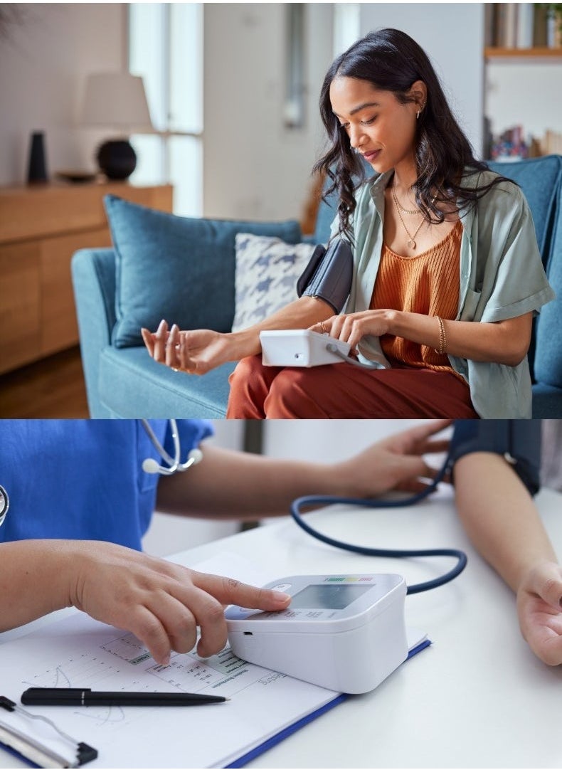 Arm Style Automatic Blood Pressure Monitor – LCD Display & Voice Function - Accurate Readings, One-Touch Operation, Portable and Easy-to-Use Digital BP Machine, Ideal for Hypertension Monitoring, Health Management, and Daily Use at Home  - Image 5
