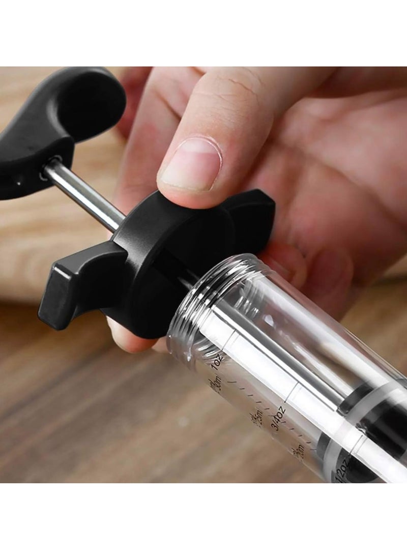 One Set General Meat Injector Seasoning Injector Injector Tool with BBQ Sauce Injector Needle - Image 4