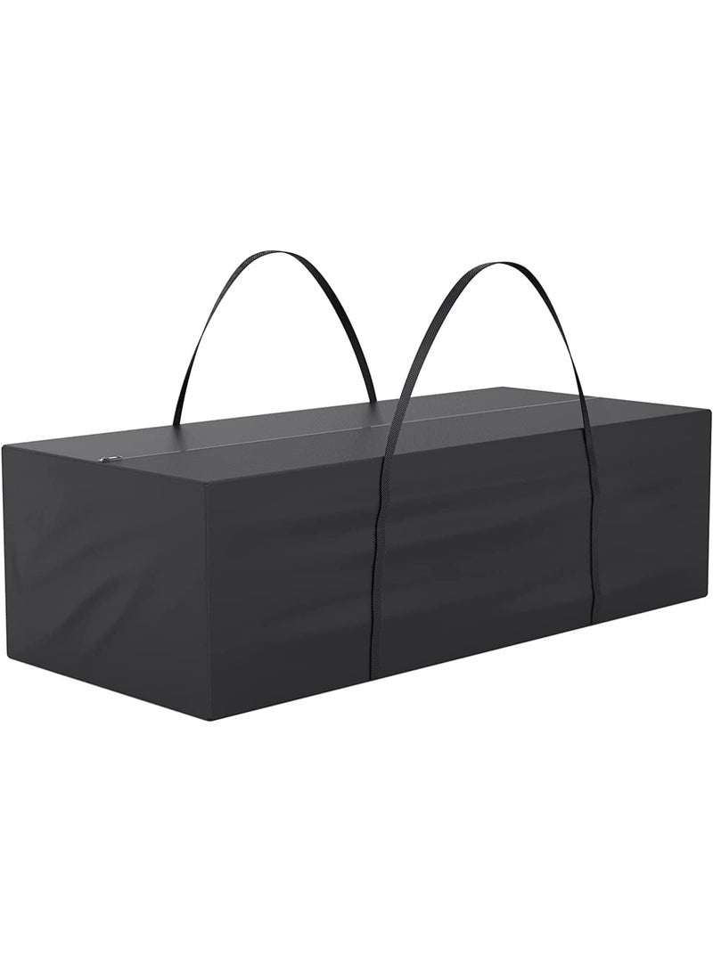 Large Outdoor Storage Bag, Waterproof 210D Oxford Fabric, Black, 173x76x51 cm - Image 1