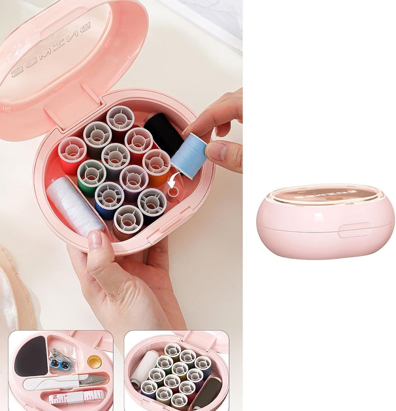 DIMITU Sewing Needle and Thread Set with Magnetic Case Professional Hand Sewing Supplies Sewing Repair Set for Travel Home Use - Image 5