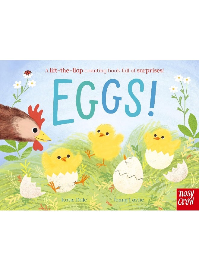 Eggs!: A lift-the-flap counting book full of surprises!  - Image 1