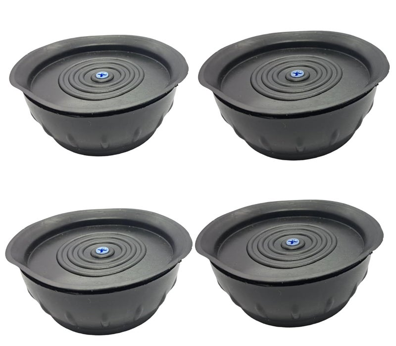 P & S Anti Vibration Pads for Washing Machine - Noise Cancelling Rubber Feet Guard Set - Washer Support, Refrigerator Heightening Pads - (Pack of 1)  - Image 4