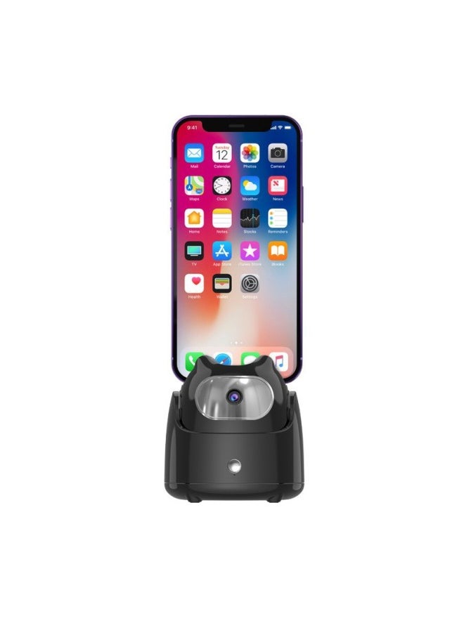 Generic - 新品360智能跟拍云台神器免APP视频拍摄直播AI识别人脸追踪稳定器-颜色:Q5黑色（英文款） - Image 1