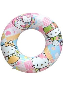 Generic Swim Rings, Donut Swimming Ring Inflatable Pool Float Smooth Swimming Circle Swimming Cat 80 Cm 