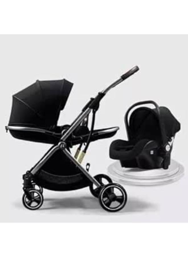 Umbrella X9 Ocarset Chair4In1 Adjustable Two-Way Travel System - Black